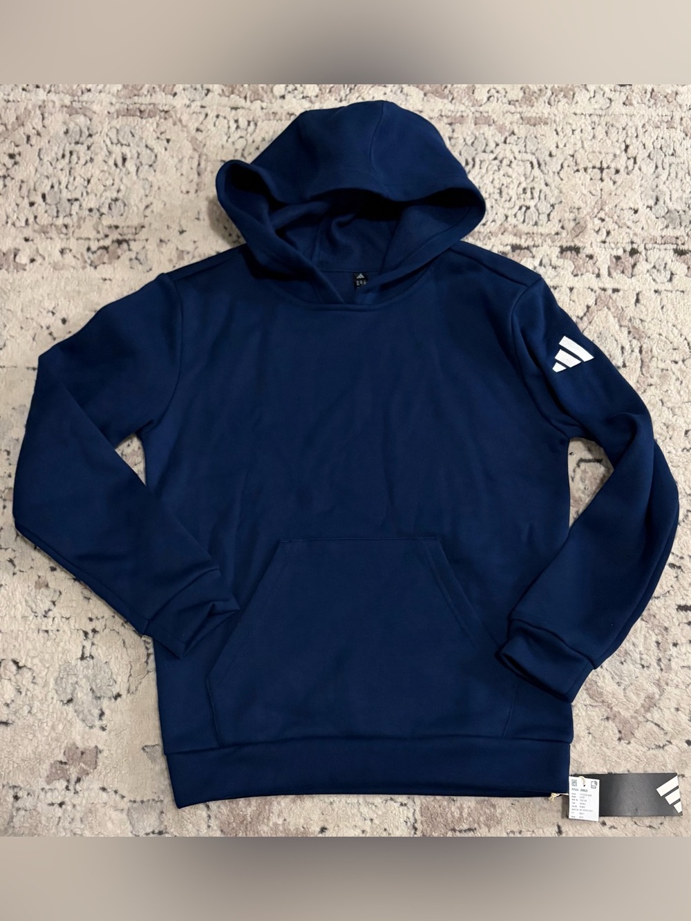 adidas Youth Midnight Navy Pullover Hoodie